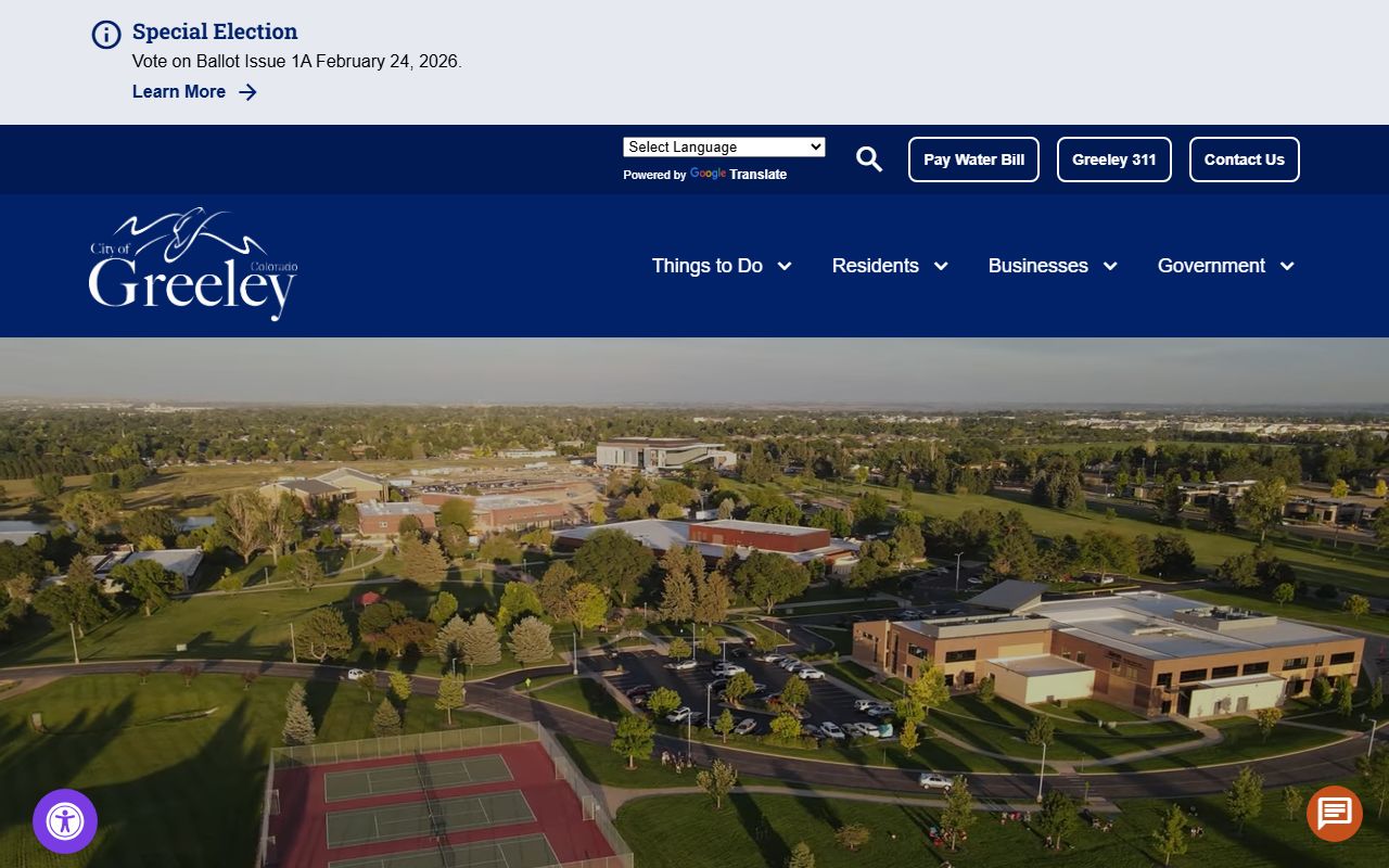 Greeley Police Department building and records services