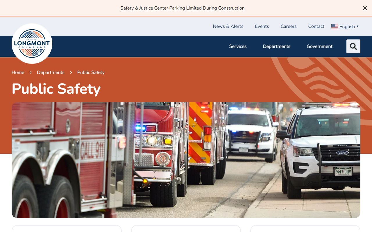 Longmont Police Department building